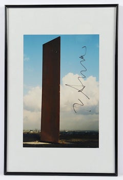 Bramme for the Ruhr-District - Photographie originale de Richard Serra - 1998