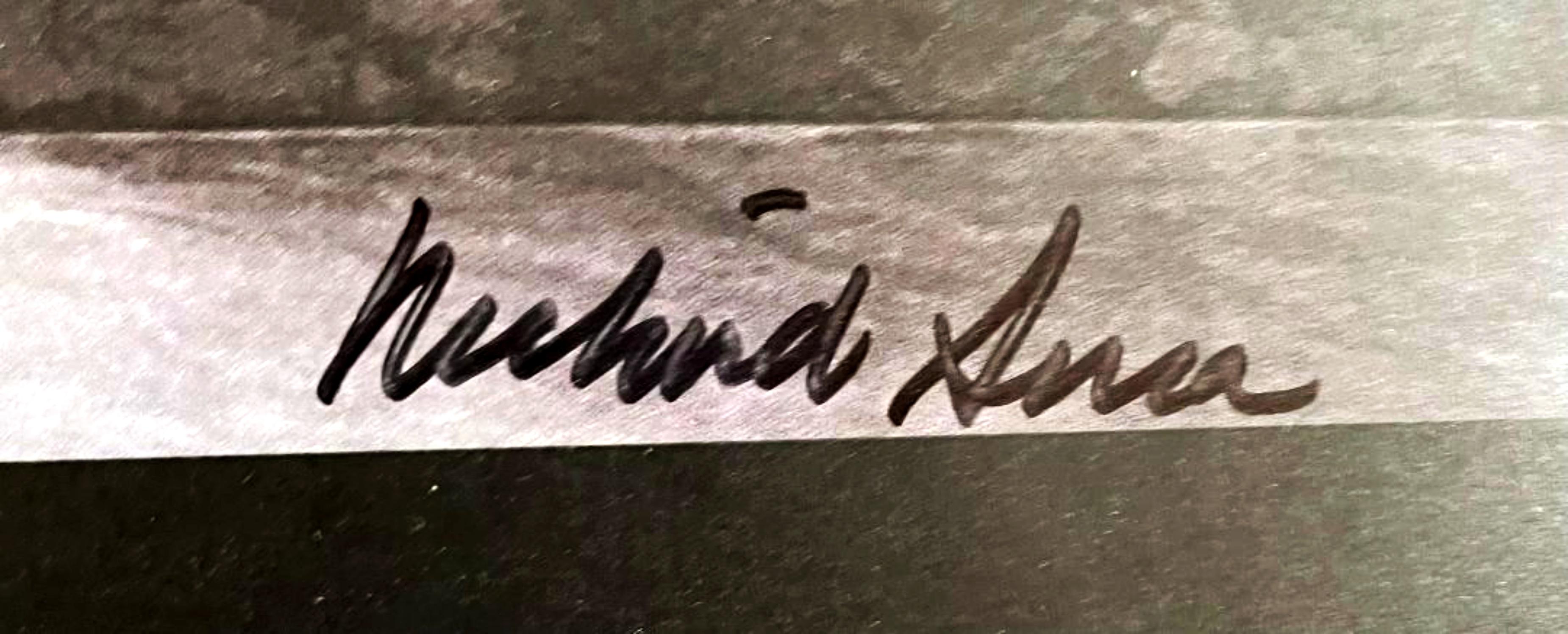 Affiche signée à la main par Richard Serra,  Publié par la galerie David Zwirner en vente 1