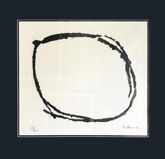 Hair of the Dog, acquaforte astratta minimalista firmata di Richard Serra