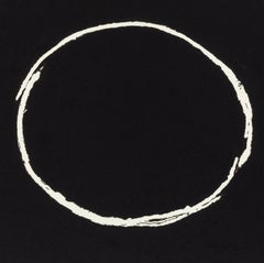 Noromney -- Etching, Artists for Obama, Circle, Geometric Art by Richard Serra
