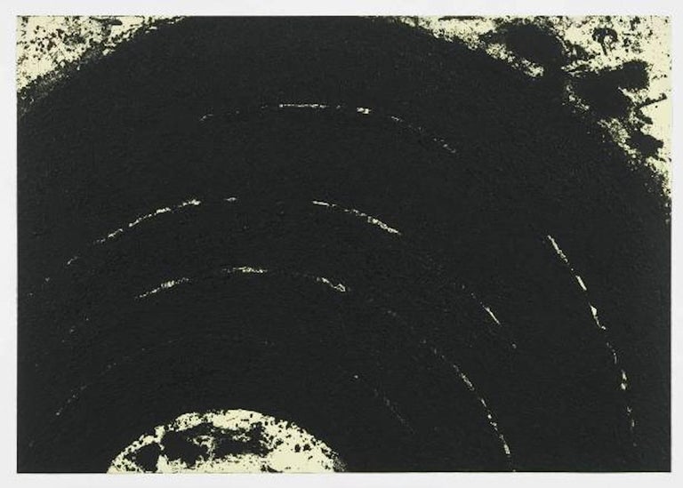 Richard Serra Abstract Print - Paths and Edges #7