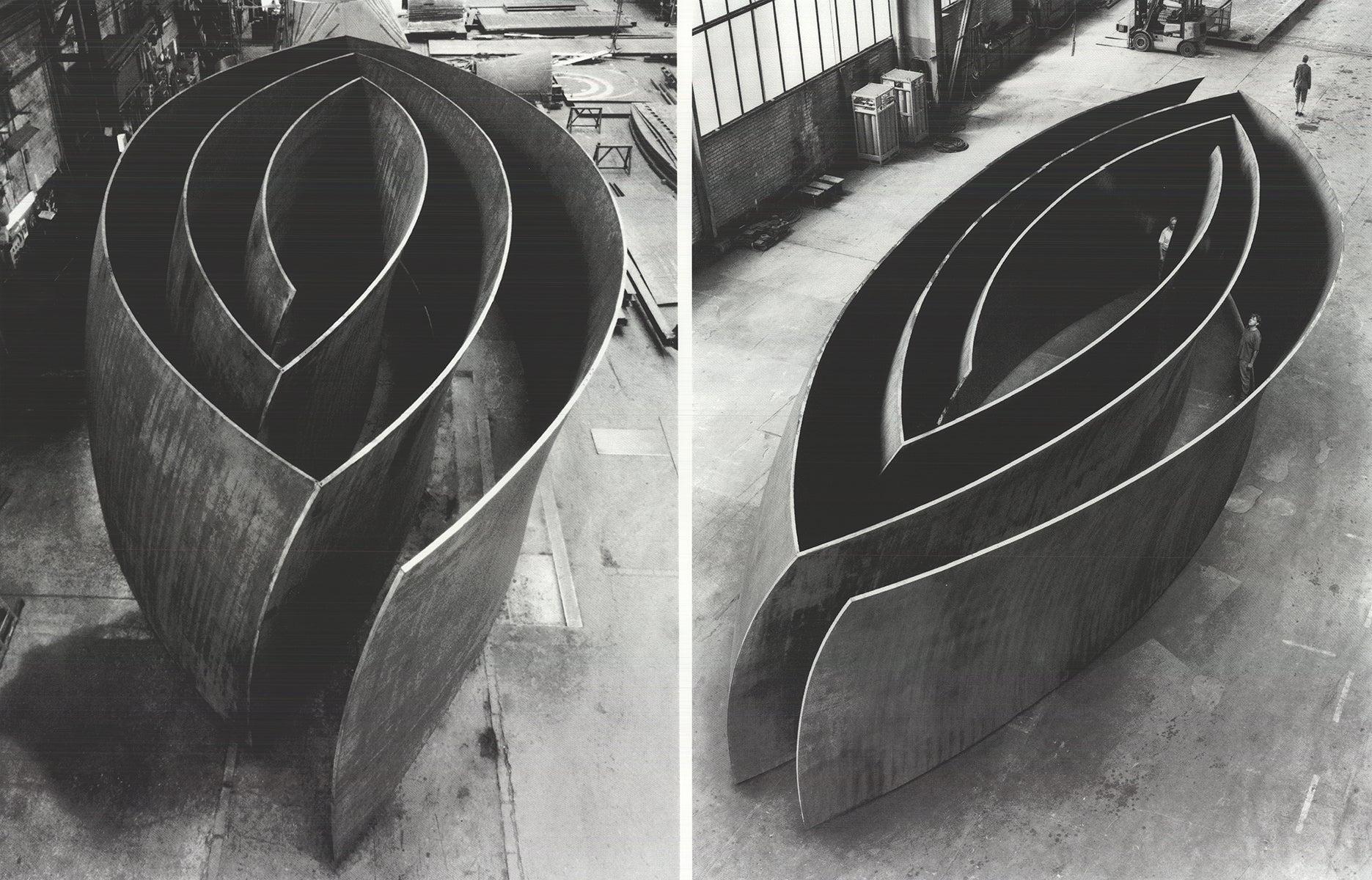 Richard Serra 'Blind Spot, Open Ended' 2009- Serigrafia- Firmato 1