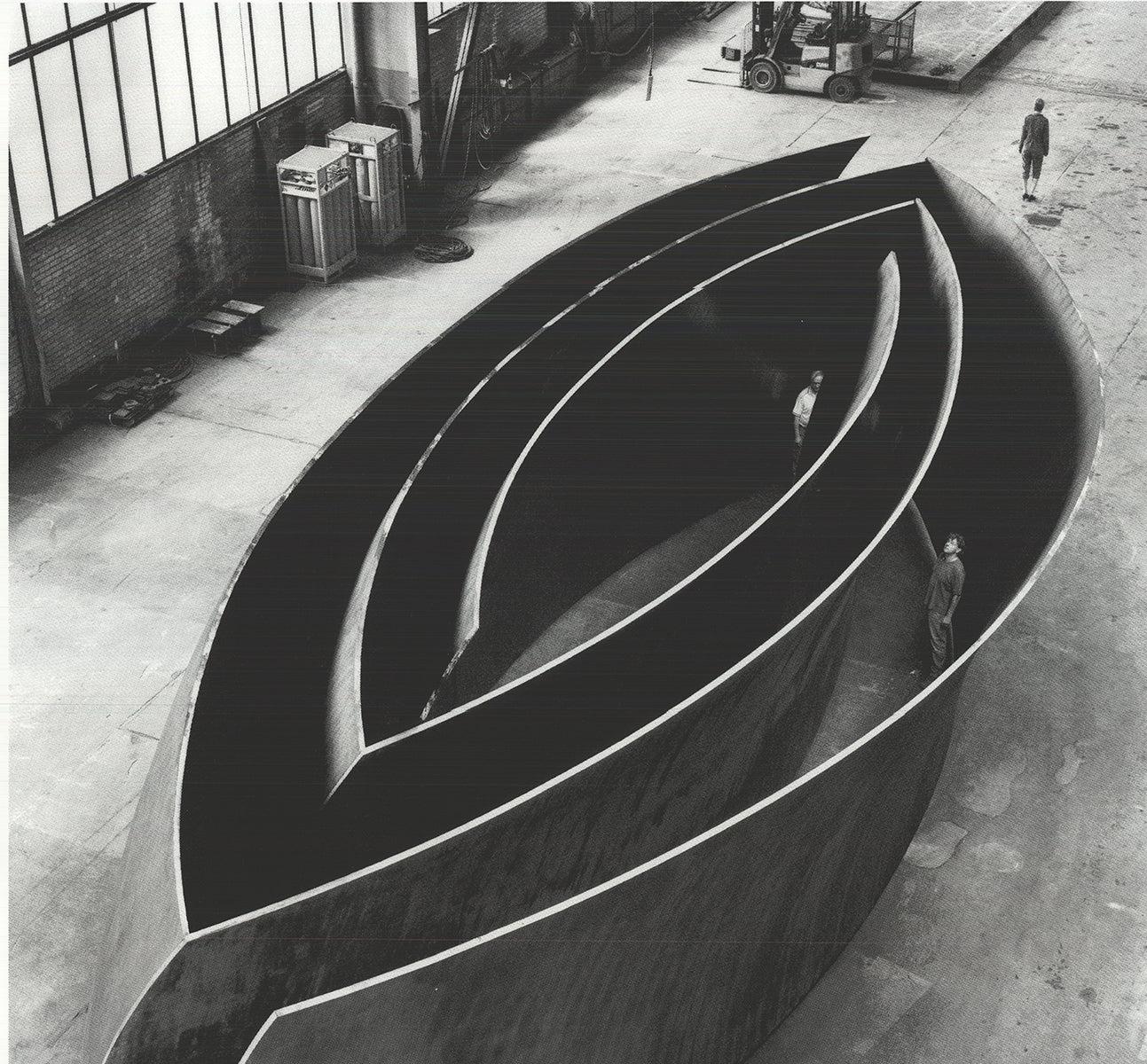Richard Serra 'Blind Spot, Open Ended' 2009- Serigrafia- Firmato 2