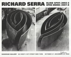 Richard Serra 'Blind Spot, Open Ended' 2009- Serigrafia- Firmato