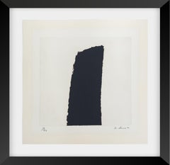 Richard Serra Heimaey II Limited Edition Etching Signed Print Edition of 49