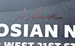 Richard Serra - LARGE Gagosian poster, Inside Out (Hand Signed by Richard Serra)