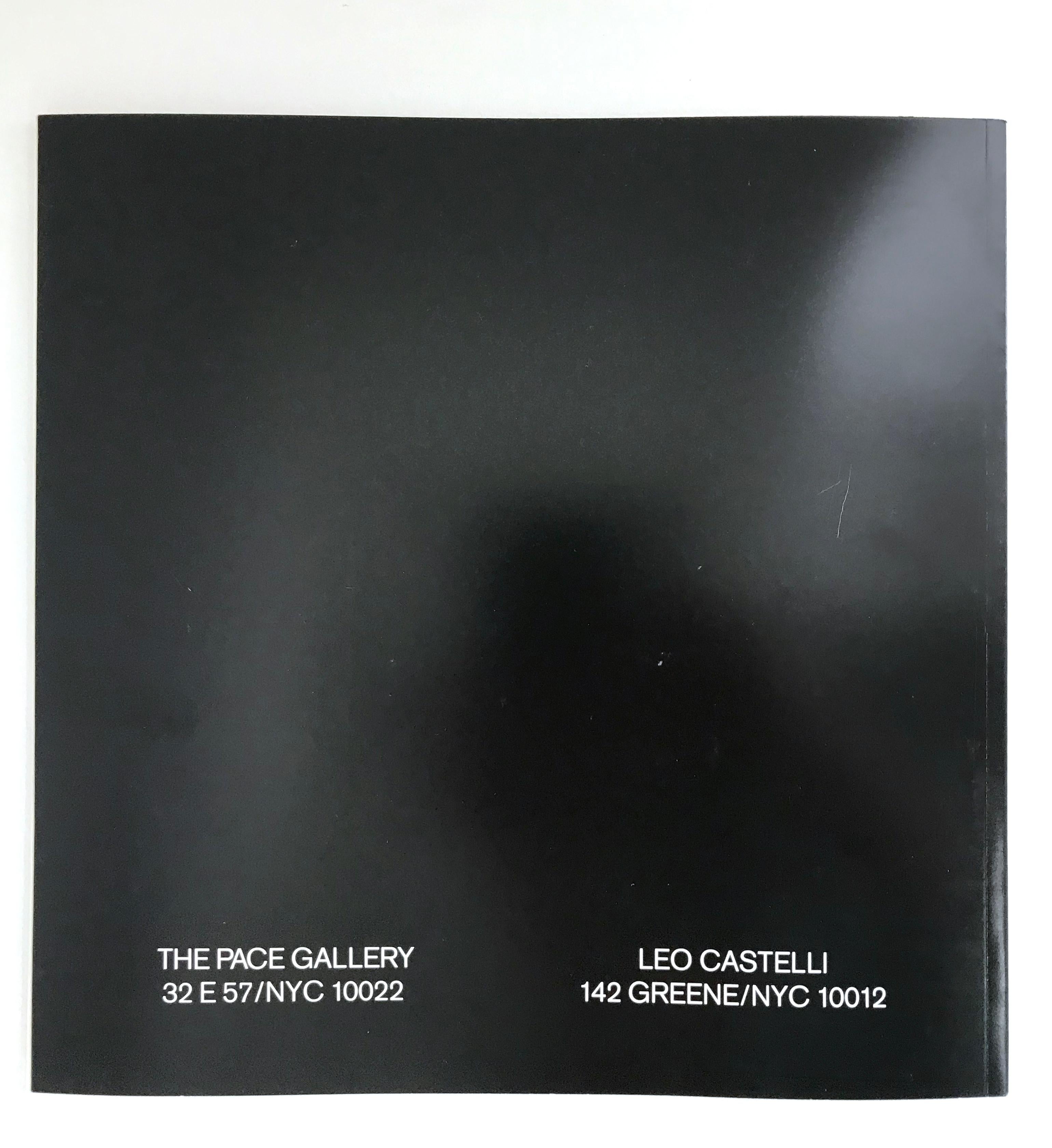 Richard Serra
Sculpture 1985–1987
1987
Description
Published by Leo Castelli and The Pace Gallery
10 1/2 x 10 1/2 inches
50 pages
51 black and white illustrations

Published on the occasion of the exhibition at Leo Castelli and Pace, New York,