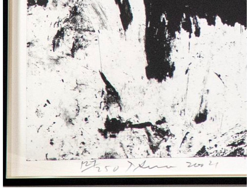 Richard Serra 'Stop B S' Signed, Limited Edition Print For Sale 2