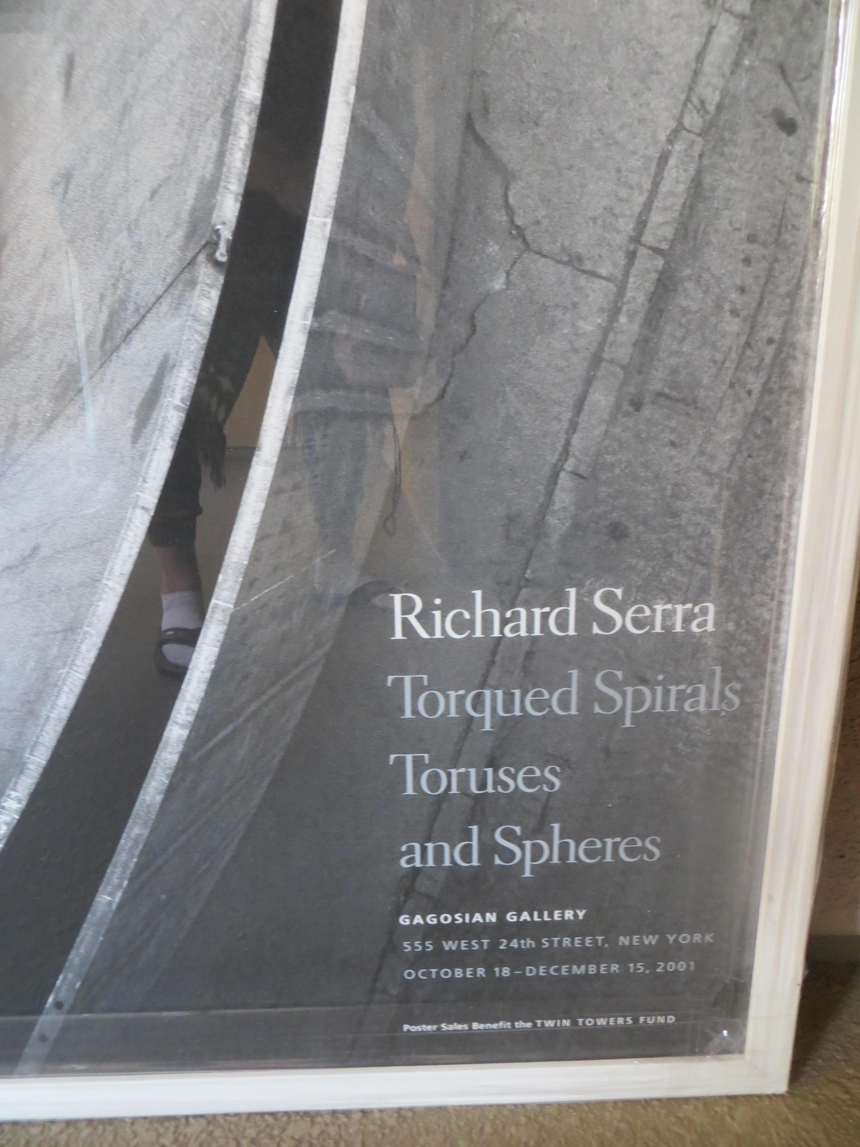 Richard Serra, Torqued Spirals Toruses and Spheres, Gagosian Gallery in vendita 3