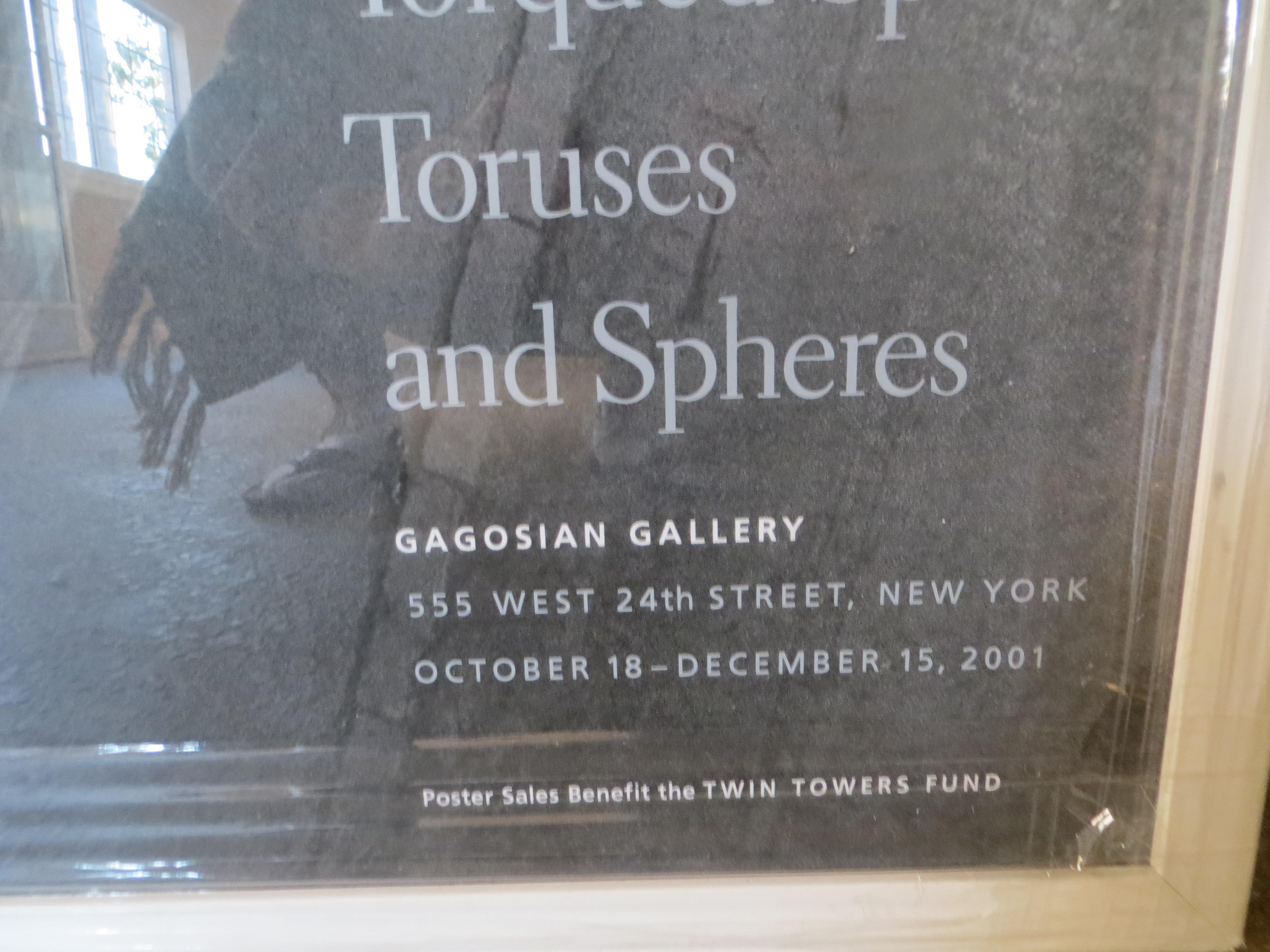 Richard Serra, Torqued Spirals Toruses and Spheres, Gagosian Gallery in vendita 5