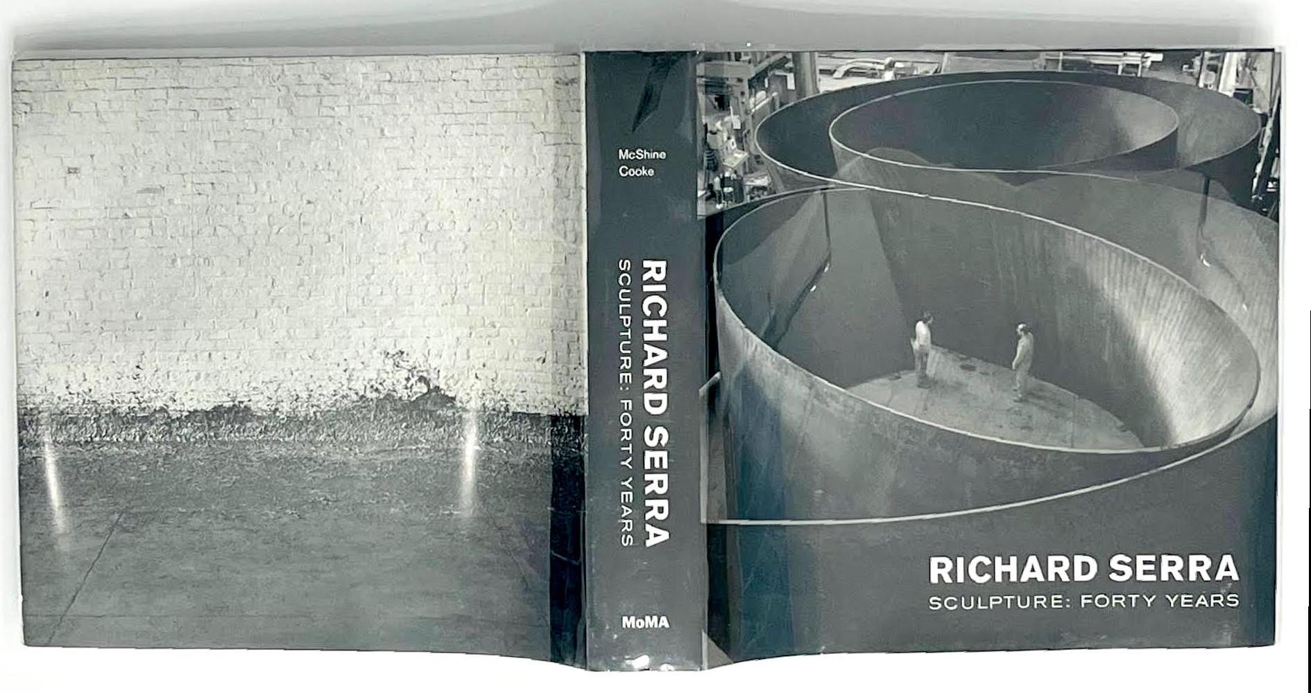 Sculpture : Forty Years (Livre signé à la main par Richard Serra) en vente 2