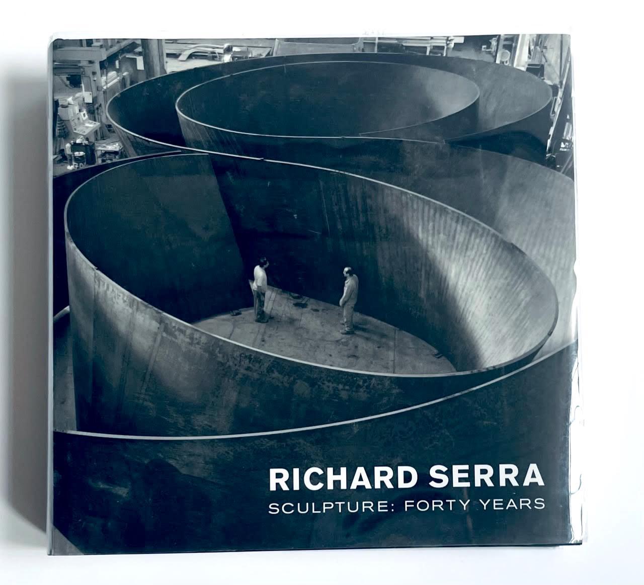 Sculpture: Forty Years (Book hand signed by Richard Serra) For Sale 1