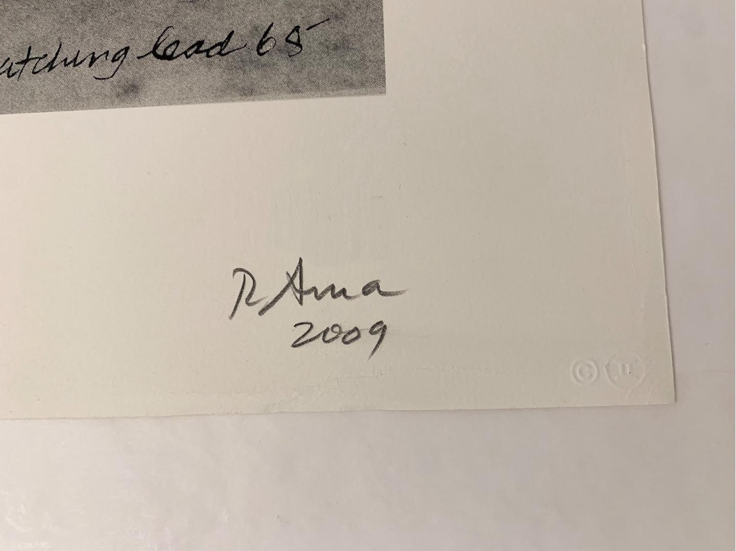 STILL FROM HAND CATCHING LEAD, de Richard Serra (une main en noir et blanc recouverte d'une pellicule). 1