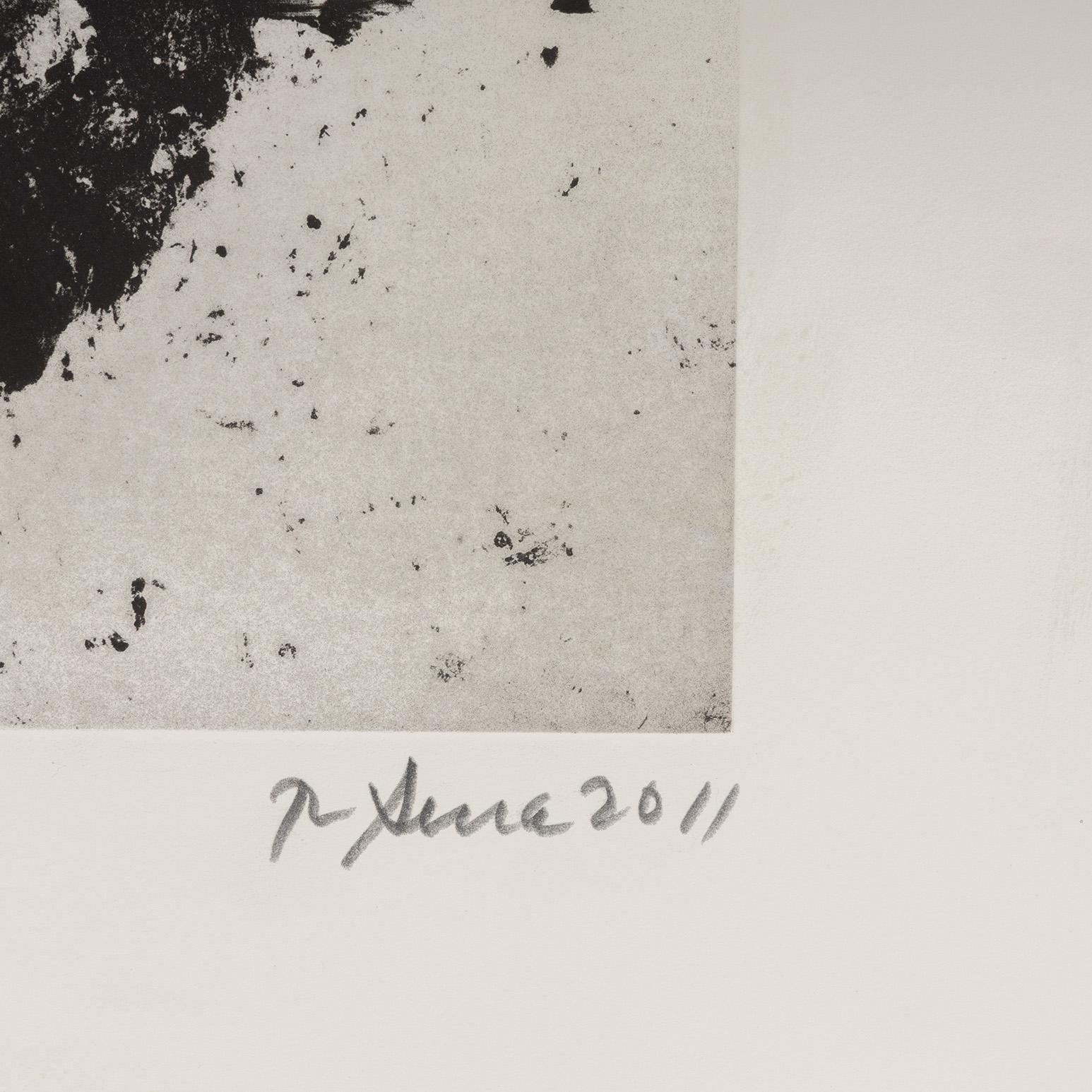 Swivel - Abstract Print by Richard Serra