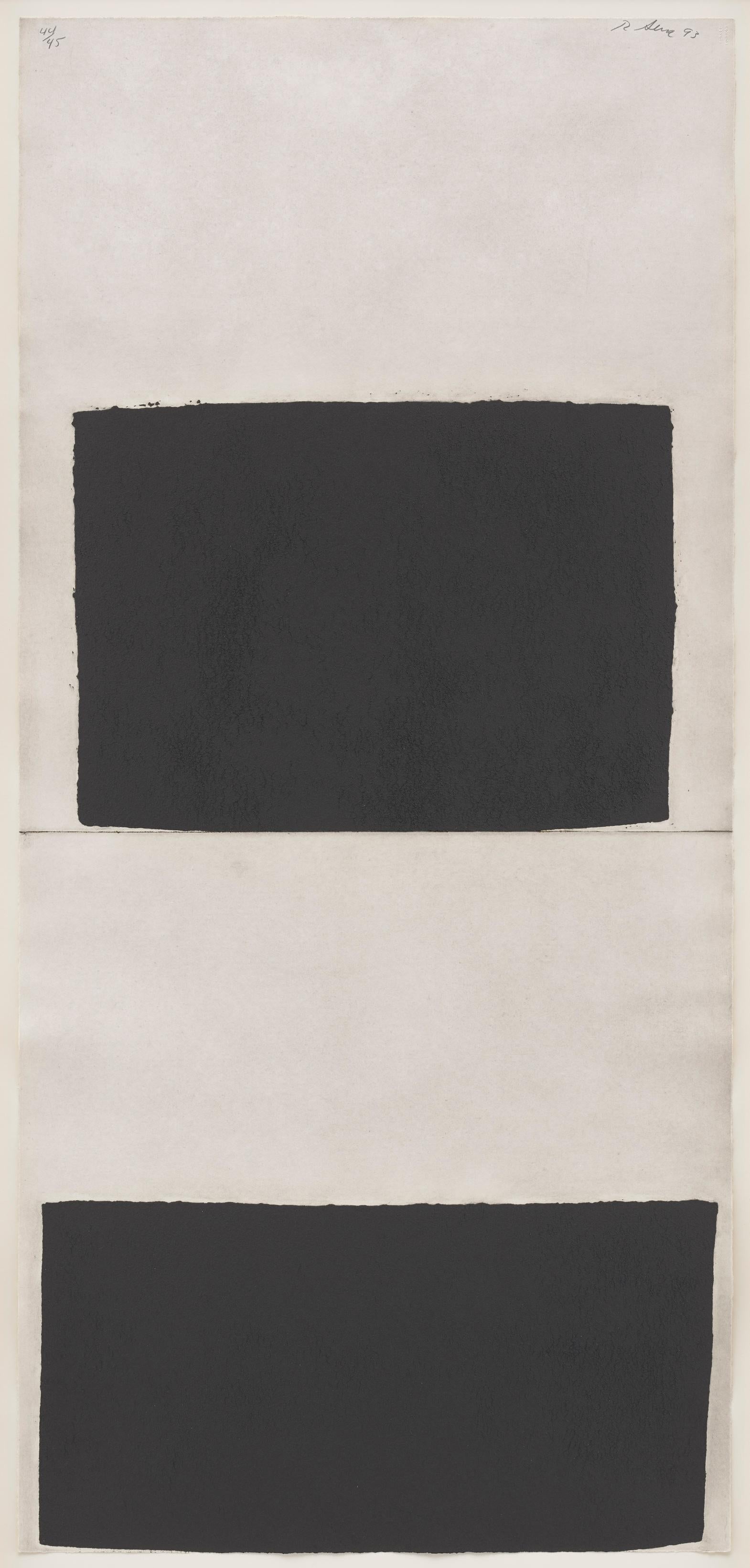 Weight and Measure - Print by Richard Serra