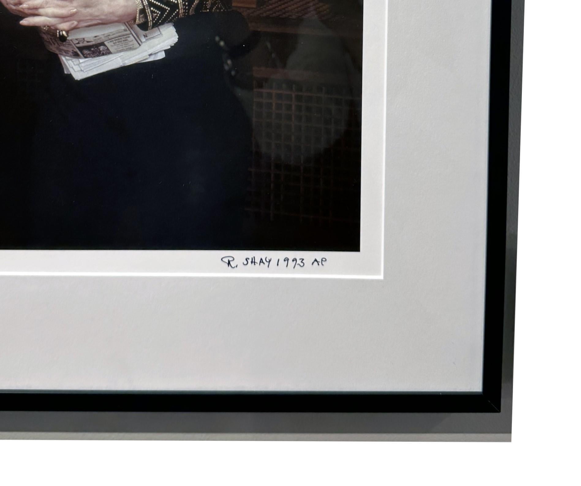Ann Landers 'One Days' Mail', 1993 - Color Photograph, Matted and Framed For Sale 1