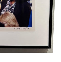 Oprah Winfrey on AM Chicago, 1985 - Color Photograph, Matted and Framed