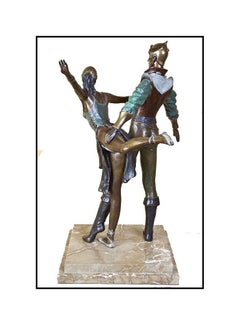 Richard Shiloh Large Original Bronze Sculpture Dance Figurative Signed Artwork