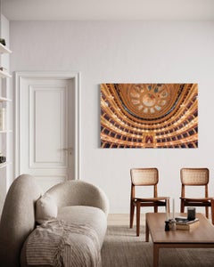 Massimo Theatre, Sicily - color photography