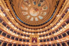 Massimo Theatre, Sicily - color photography