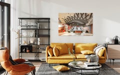 Sergels Torg Station, Stockholm  - Color Photography, 40x60 Inches, New