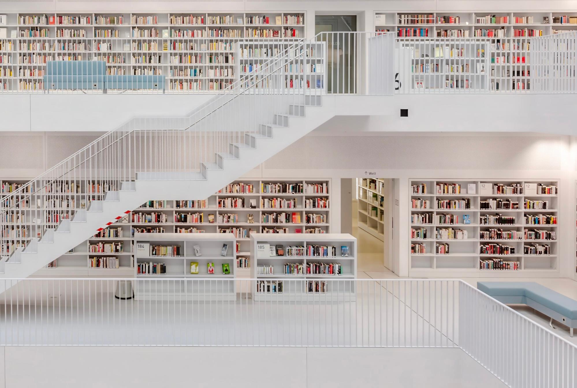 Stuttgart library - color photography For Sale 2