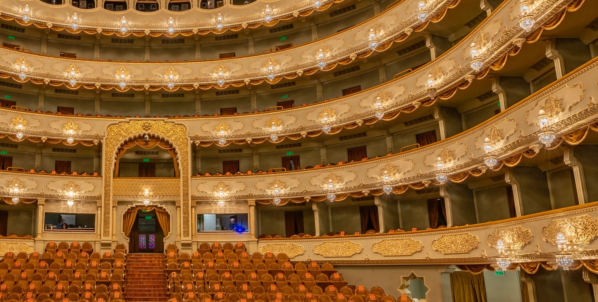 Tbilisi opera and baller state theatre, Georgia - color photography For Sale 1