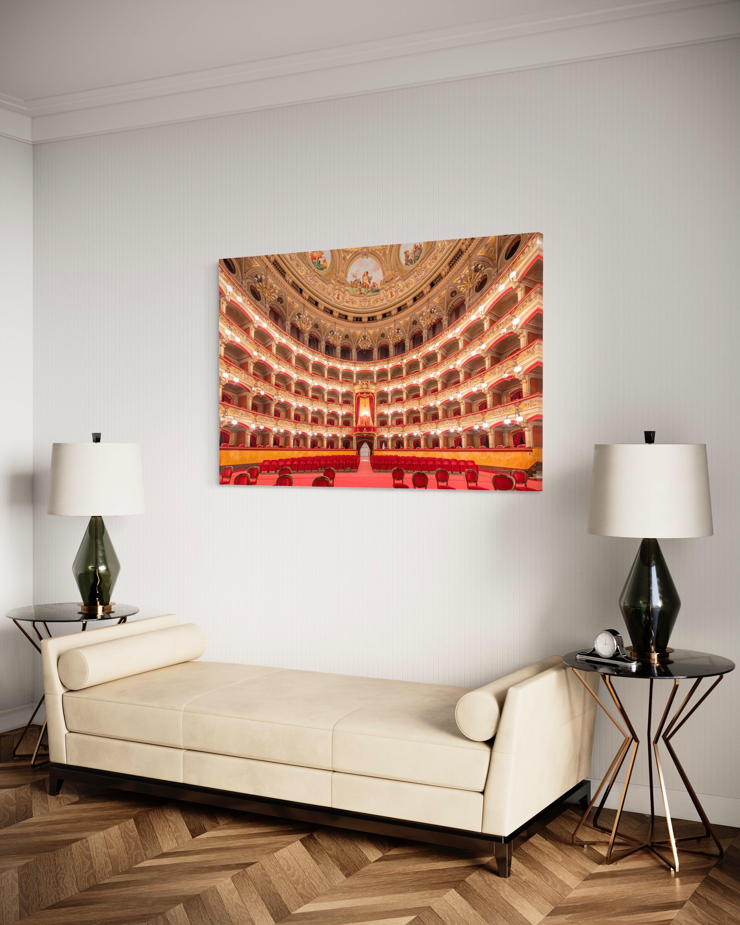 Teatro Massimo Bellini, Sicily - color photography - Contemporary Photograph by Richard Silver