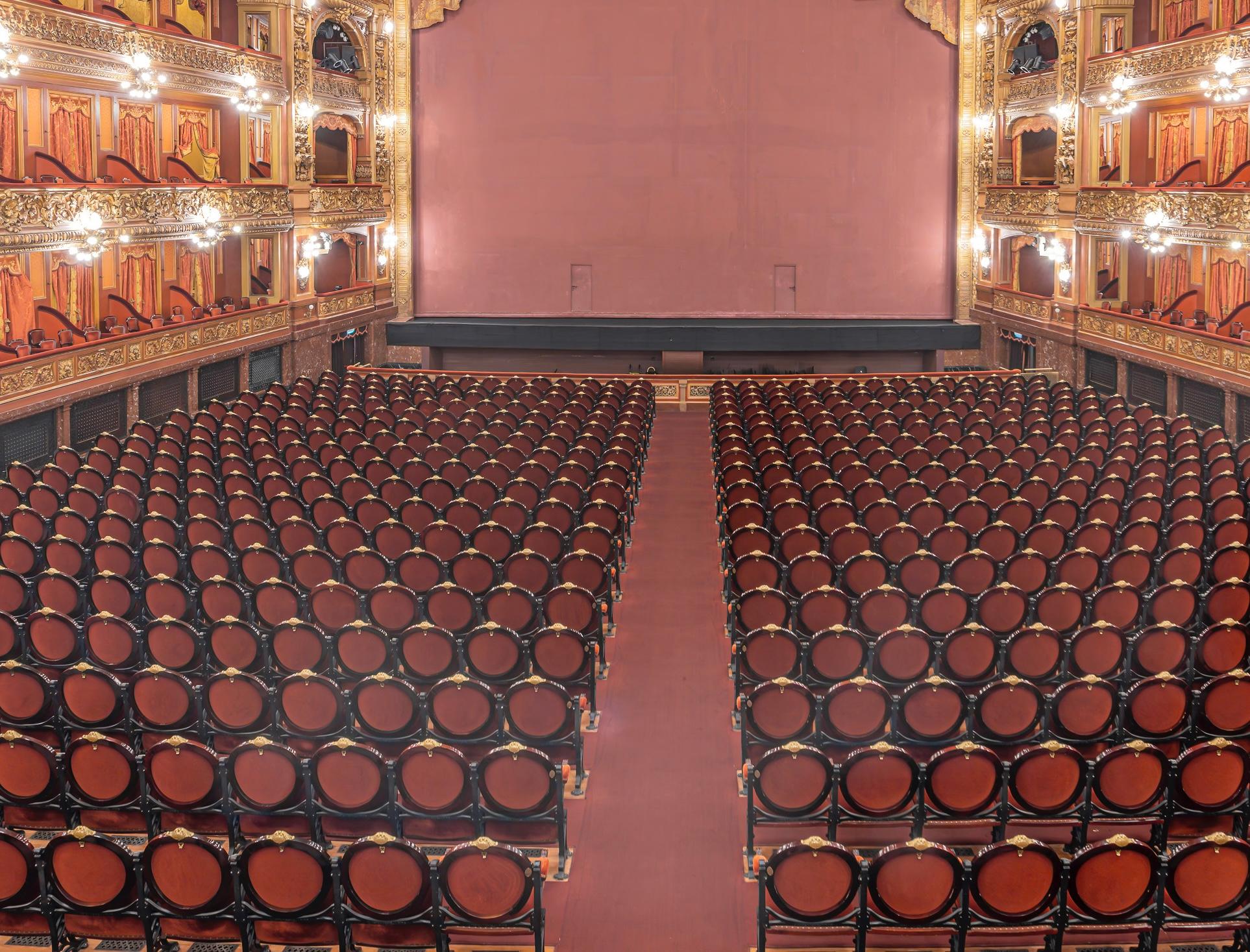 Theatre Colon Buenos Aires - color photography - Contemporary Photograph by Richard Silver