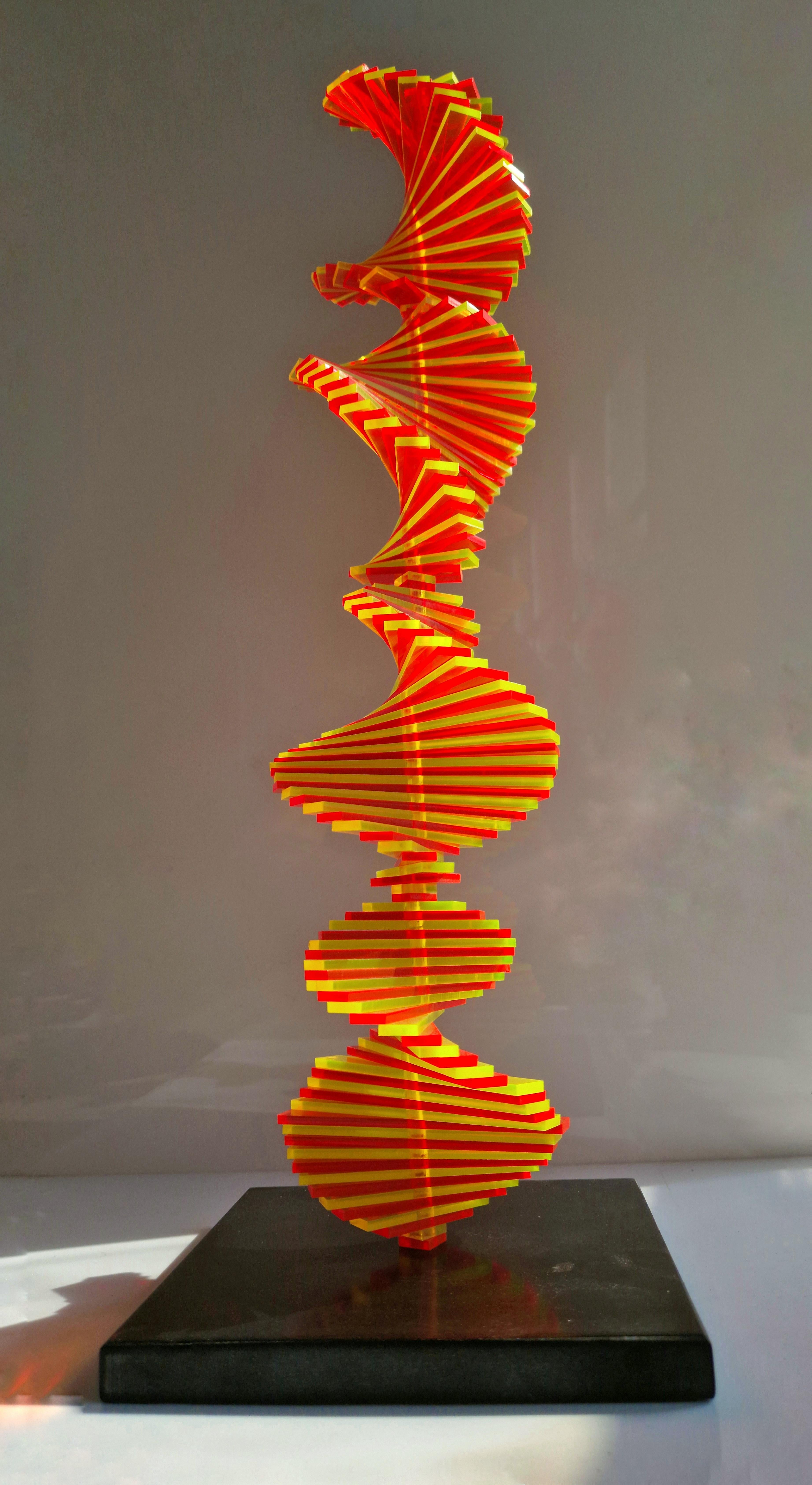 Abstract Sculpture Richard Slee - Musique interplanétaire, sculpture, abstrait, coloré, contemporain