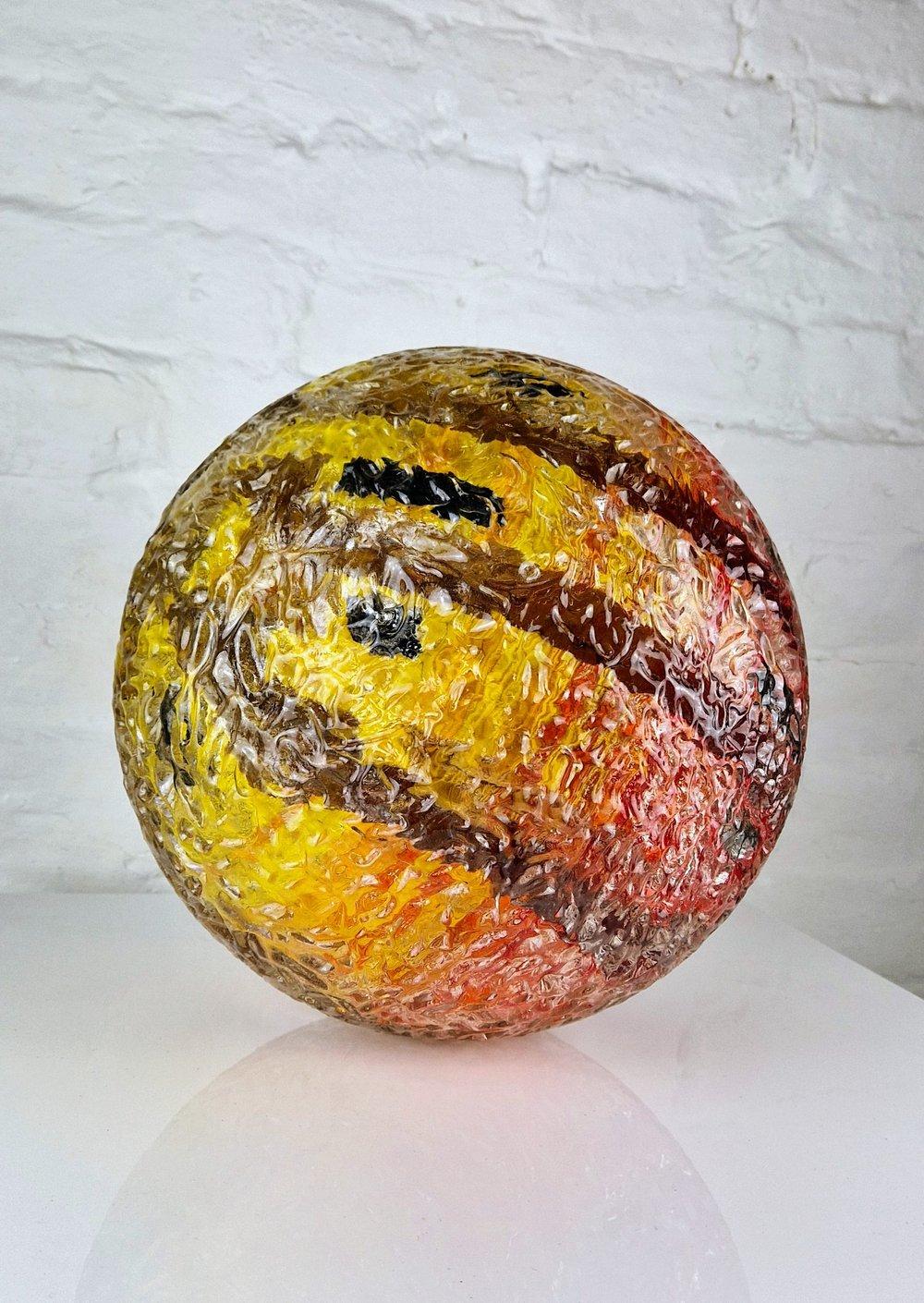 Sunology - Abstrait, Sculpture, Sphère, Bal, Couleur  en vente 1