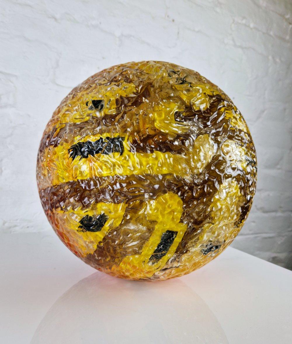 Sunology - Abstrait, Sculpture, Sphère, Bal, Couleur  en vente 2
