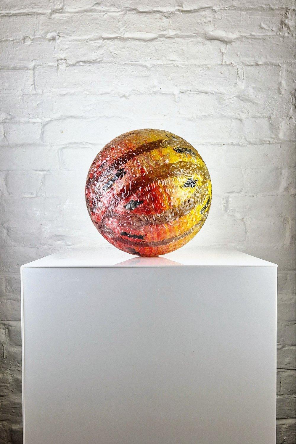 Sunology - Abstract, Sculpture, Sphere, Ball, Colourful  For Sale 2
