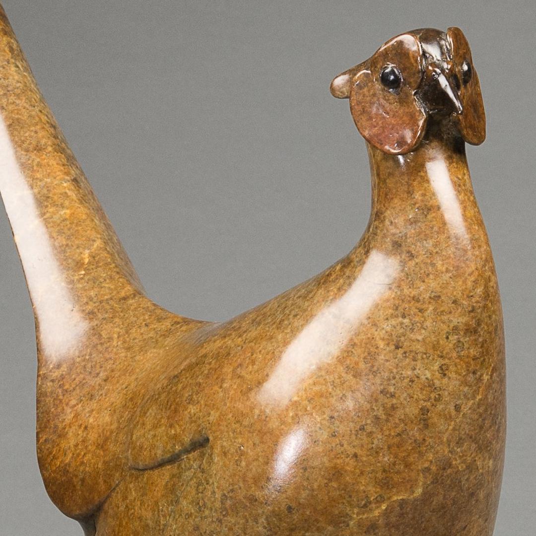 Zeitgenössische Bronzeskulptur der Tierwelt „Bauernkäfer“ von Richard Smith im Angebot 1