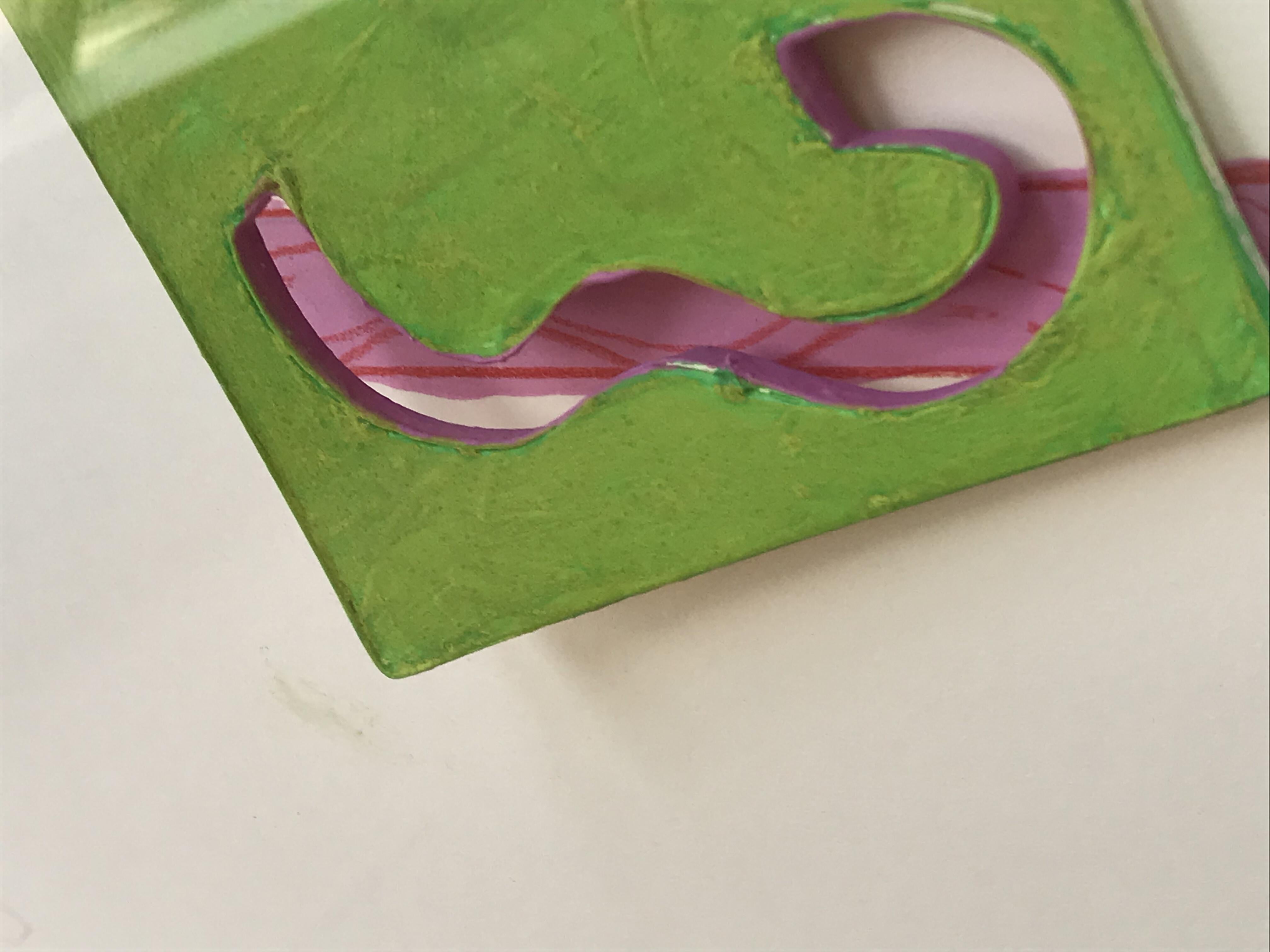 Senza titolo (verde lavanda) in vendita 6