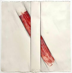 Original Abstrakte Collage Malerei British American Pop Artist Richard Smith