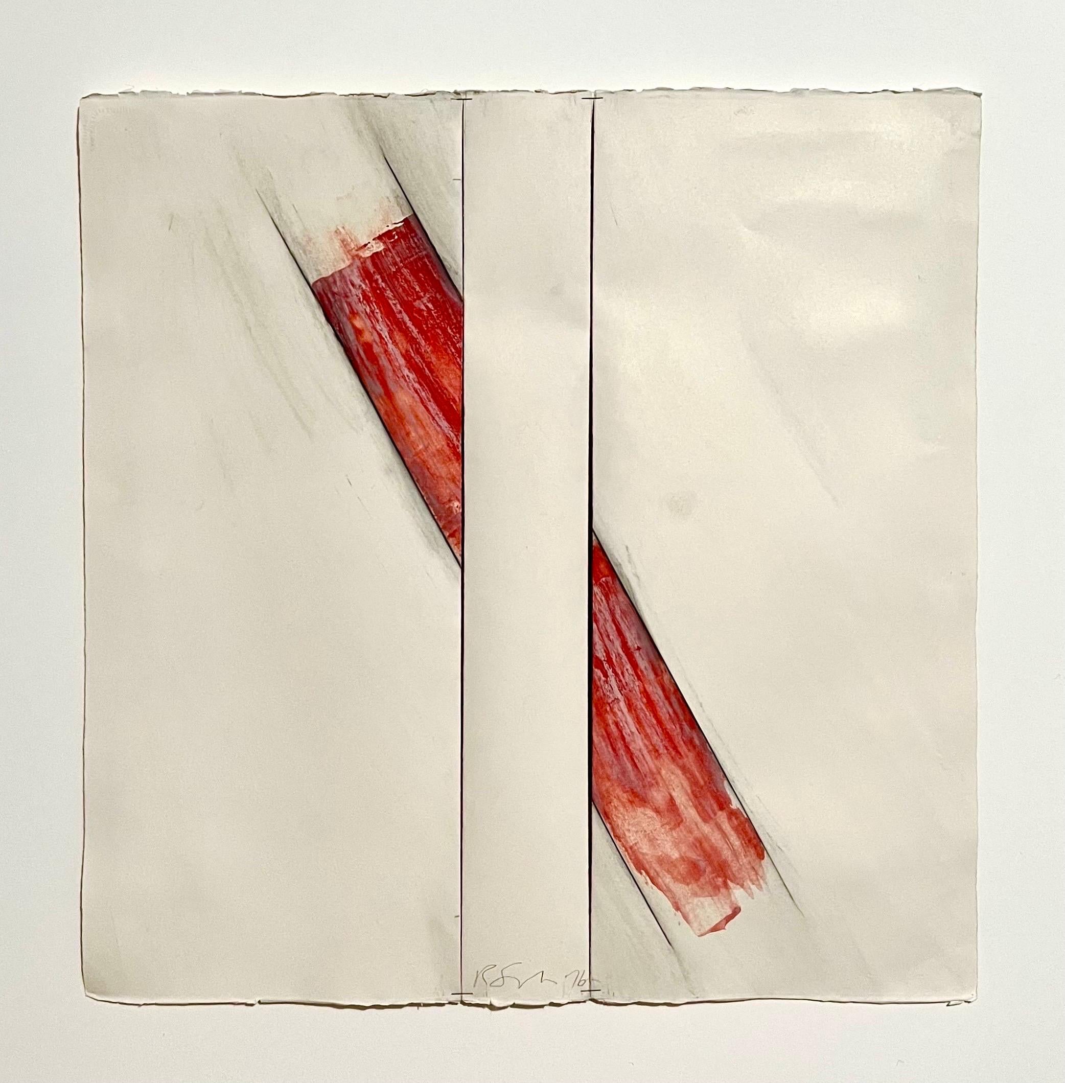 Original Abstrakte Collage Malerei British American Pop Artist Richard Smith