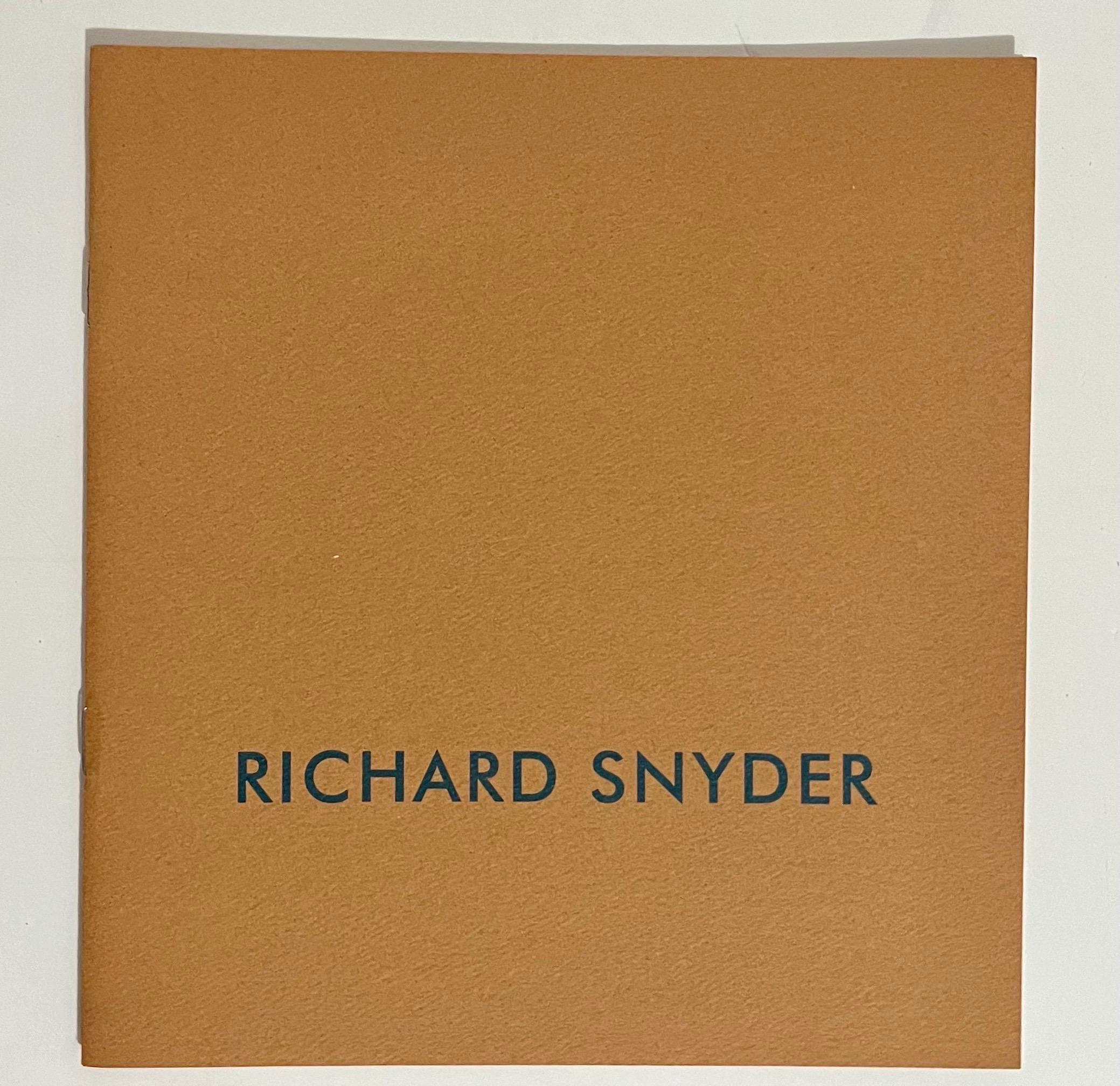 Bold Graphic Abstract Expressionist Mixed Media Painting Richard Snyder NYC Art For Sale 6