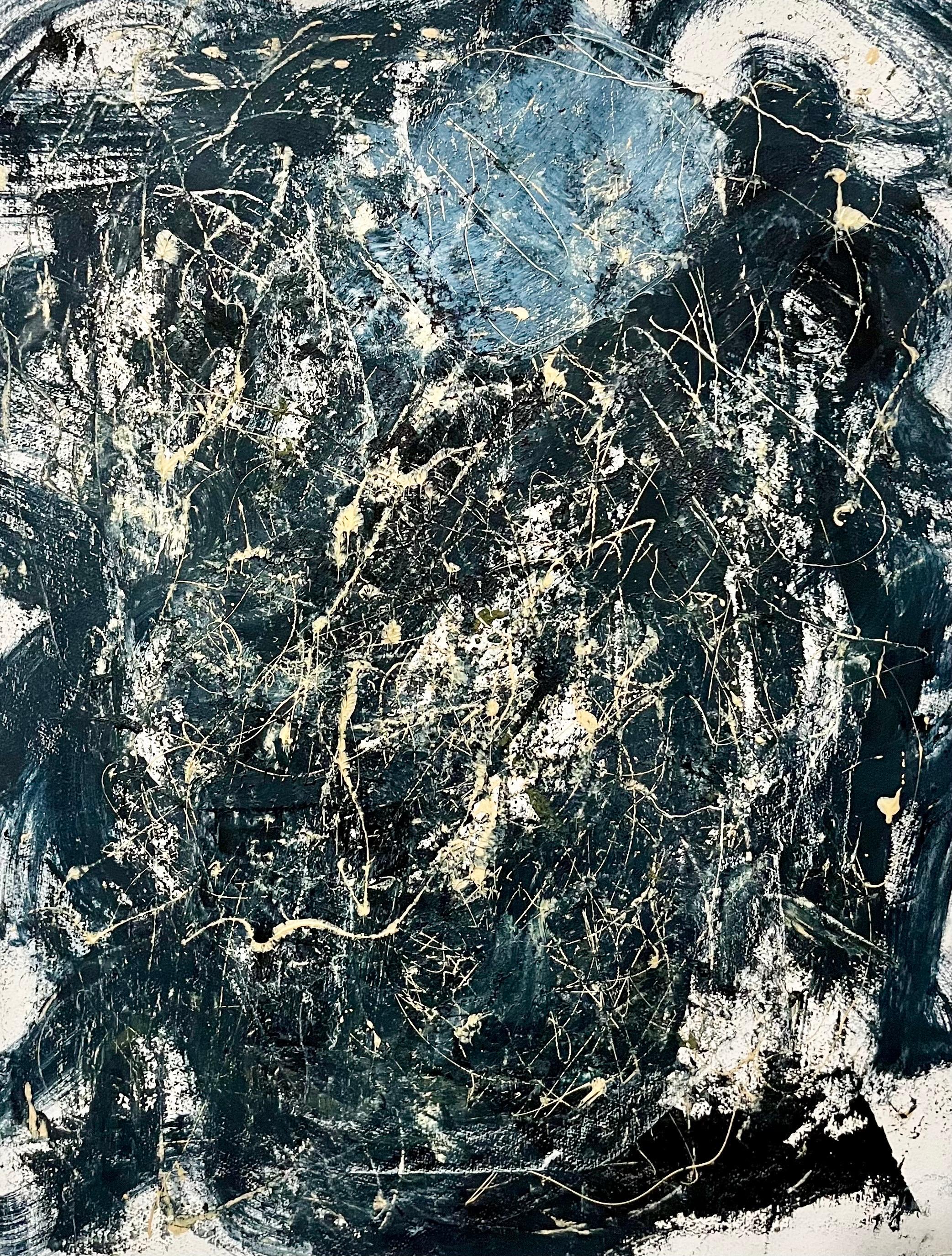 Richard Snyder (American, born 1951)
Untitled
Mixed media painting including oil
Hand signed to lower right on the back
Dimensions: 22.5" W x 30.0" H x 0.1" D

Richard Snyder is particularly known for his large-scale abstract expressionist paintings