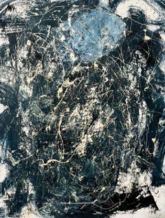 Peinture expressionniste abstraite et audacieuse des techniques mixtes Richard Snyder NYC Art