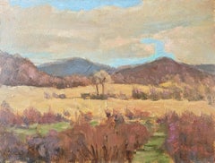 "Roll 
Hill del New England" Richard Stalter, americano, Paesaggio di campagna
