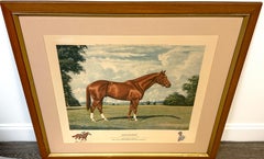 Richard Stone Reeves "Secretariat" Limited Edition Print Signed by Ron Turcotte