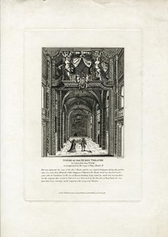 Inside of the Duke's Theater in Lincoln's Inn Fields as it appeared...Charles II