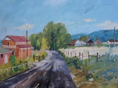 Countryside, Painting, Oil on Other