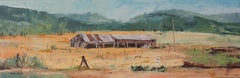 Cowshed, Painting, Oil on Canvas