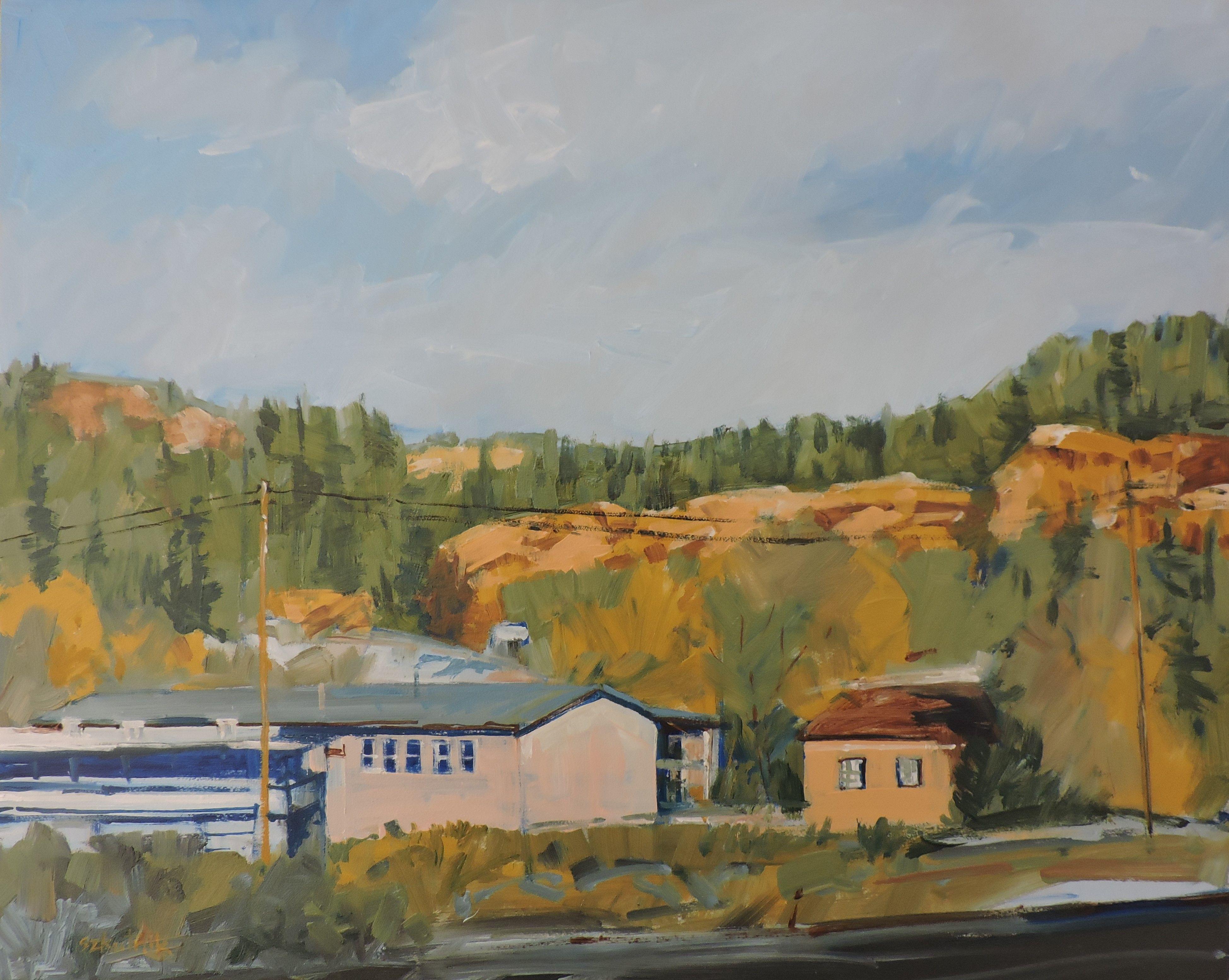Cuba NM, Pittura, Olio su altro - Painting di Richard Szkutnik