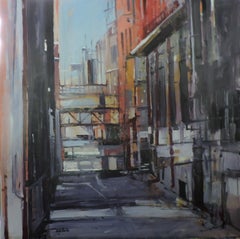 Denver Alley, Painting, Oil on Other