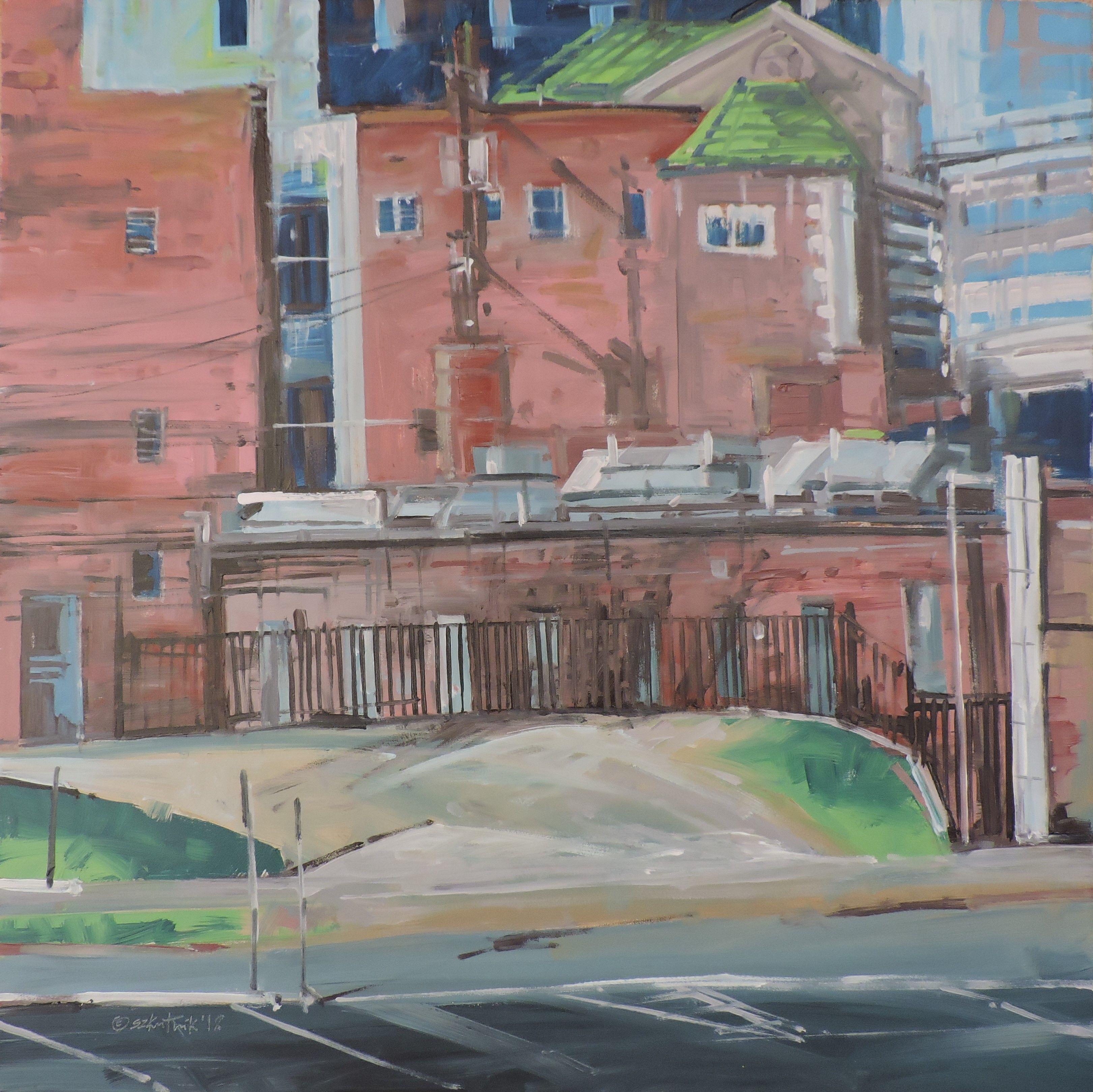 Richard Szkutnik Denver, January 22.2017, Oil Painting on MDF Panel