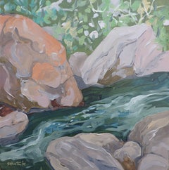 Green Water, Painting, Oil on Other