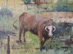Je ne suis pas en bonne humeur, peinture, huile sur panneau de bois